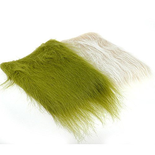 Wapsi Craft Fur Root Beer for realistic over-wing texture on streamers