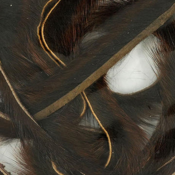Wapsi Pine Squirrel Zonkers brown pack ideal for easy streamer tying and lifelike movement.