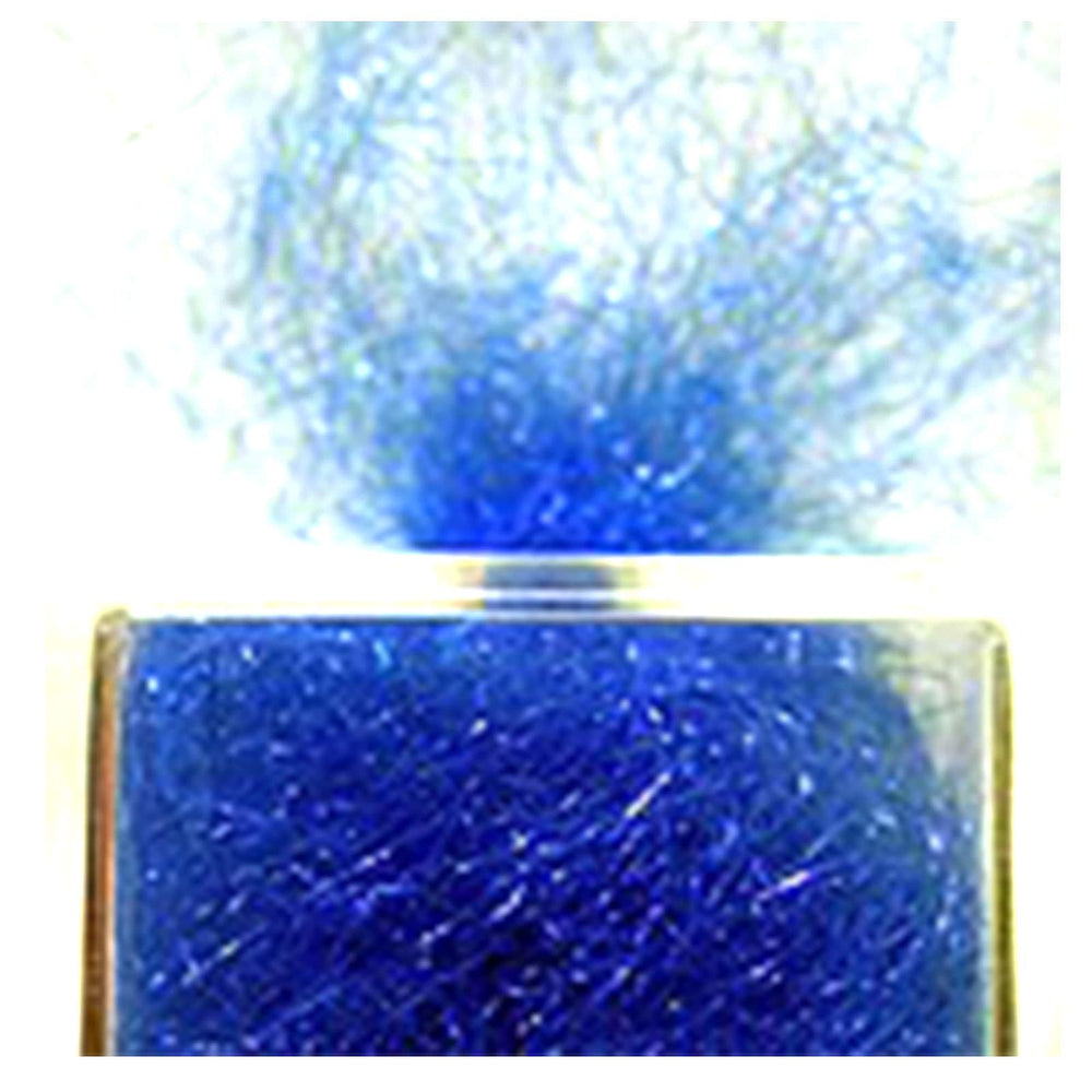 Wapsi SLF Prism Dubbing Black close-up showing prism-like fibers that boost fly visibility