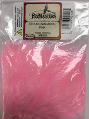 Wapsi Strung Marabou Pink bundle boosts versatile fly tying with lively color.