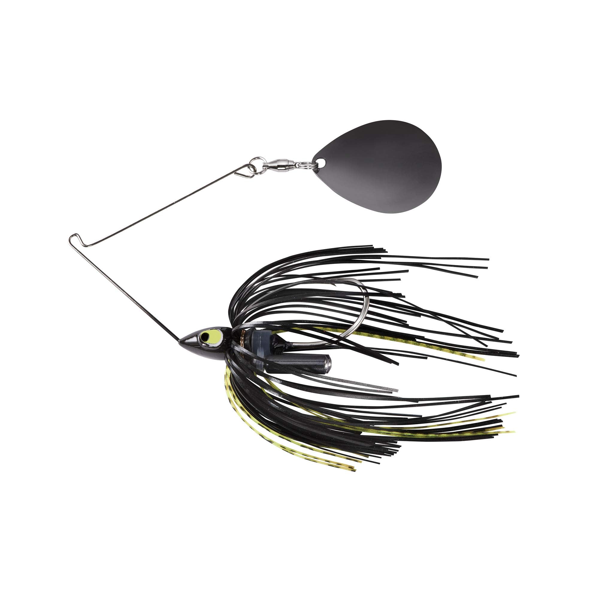 War Eagle Custom Lures night-time painted head visible in dark water for bass.