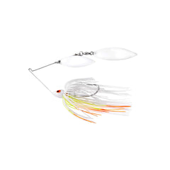 War Eagle Custom Lures painted head spinnerbait Cole Slaw increases visibility in murky water for bass