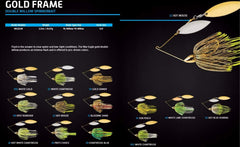 War Eagle WE38GW32 double willow lure boosts visibility in low light