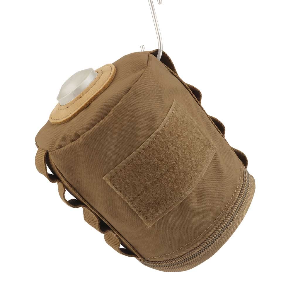 WarmHeartting gas canister large pouch demonstrates hanging ring option
