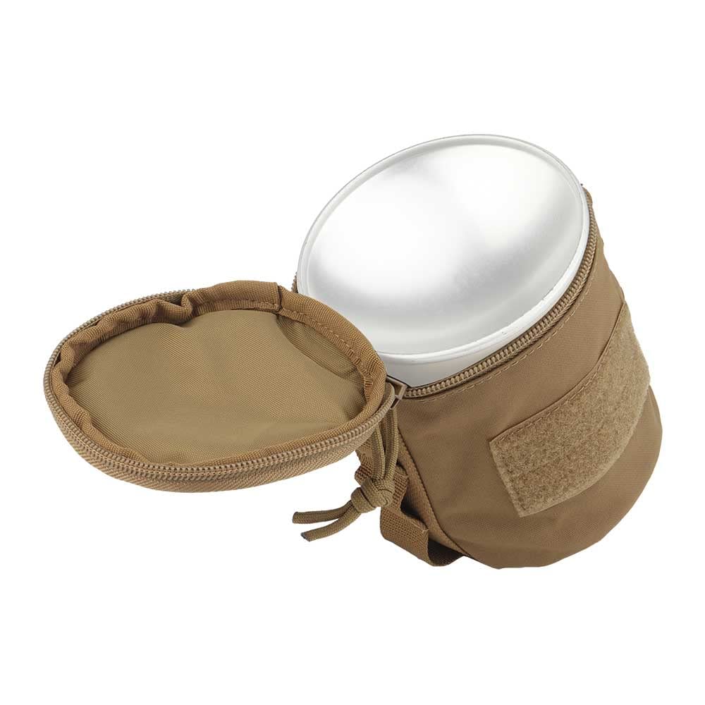 WarmHeartting gas canister large pouch highlights zipper and hanging rings