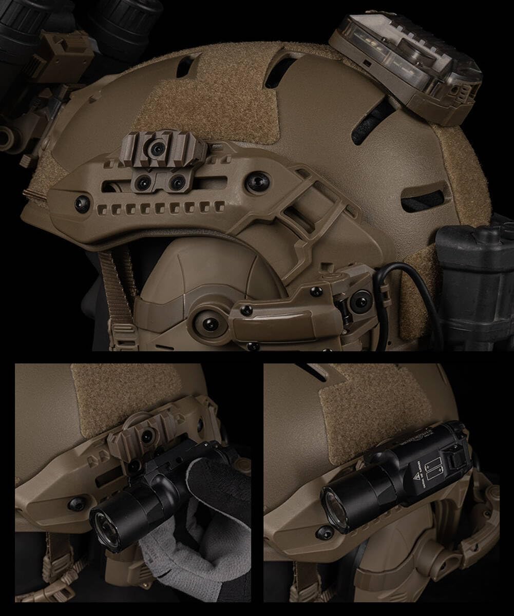WarmHeartting universal-compatibility mount fits FAST and most helmet lights
