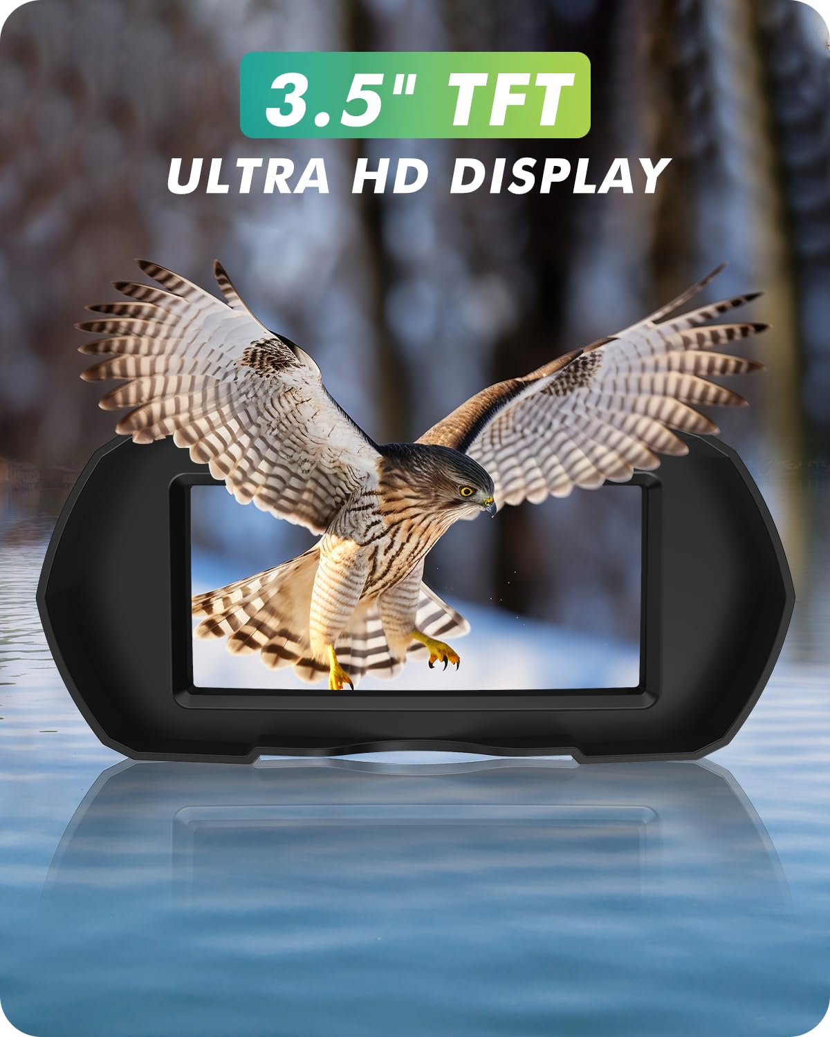 WARMTUYO Night Vision Goggles battery pack durability for long outings.