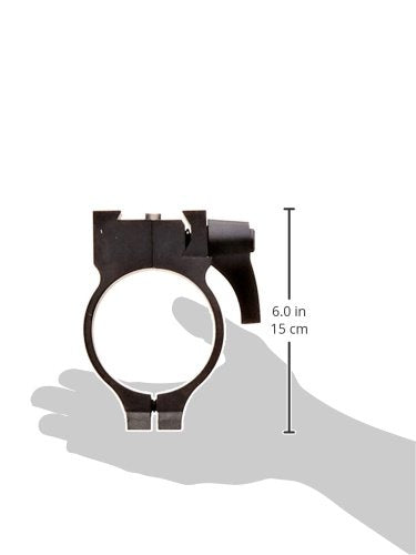 WARNE 14TLM Tikka quick detach rings top view highlighting robust construction and easy remount