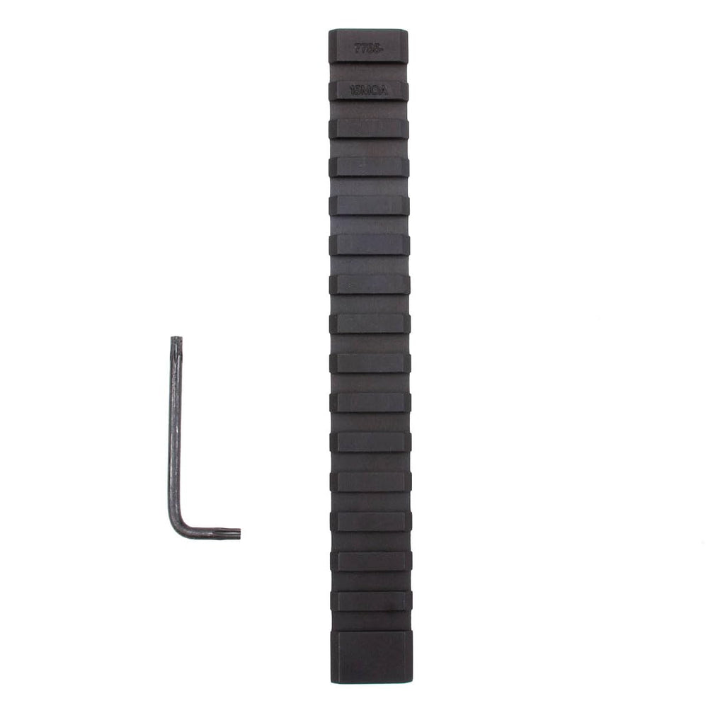 Warne 7755M rail mount closeup showing robust 11mm compatibility