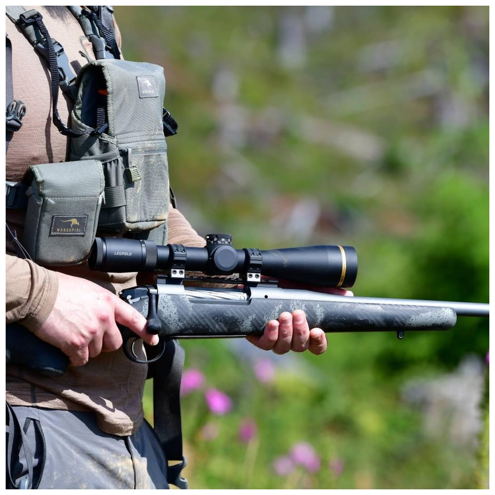 Warne 8520M Hyperlite recoil-lug design with Cerakote for rugged field use