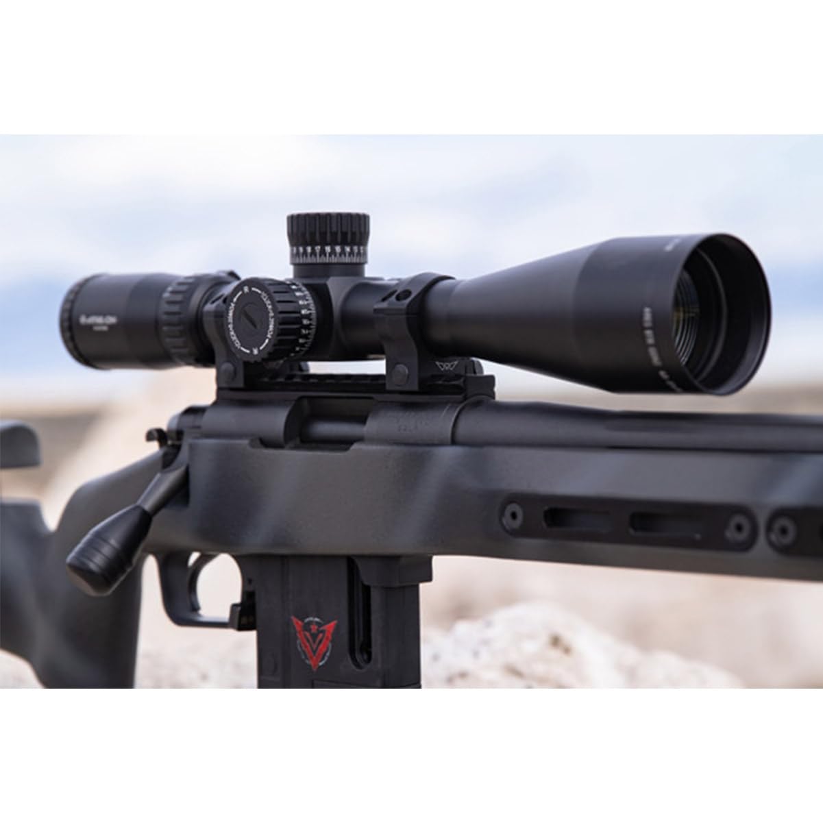 Warne Mountain Tech rail installation close-up shows secure self-centering screws for quick mounting