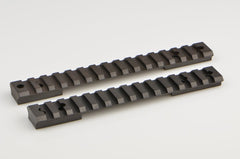 WARNE Remington short action tactical rail with 20MOA enables stable scope mounting.