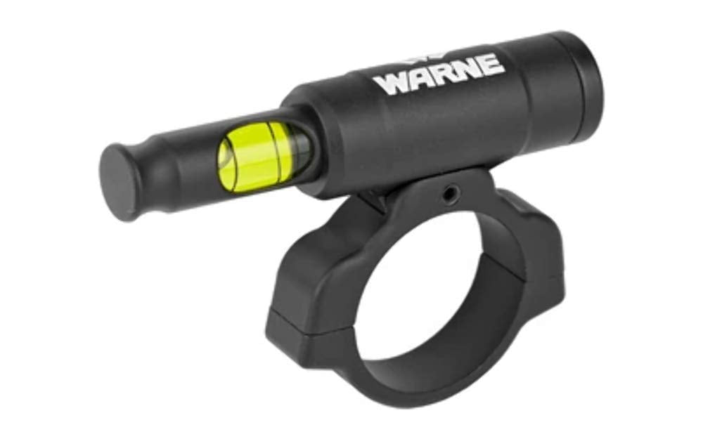 Warne USL1 universal scope level on 1-inch tube for precise reticle alignment