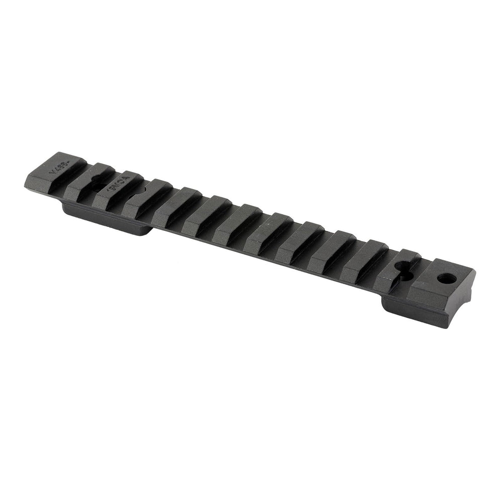 WARNE Vapor Rail 15MOA Savage 93 mounted demonstrates quick install and stable elevation options.