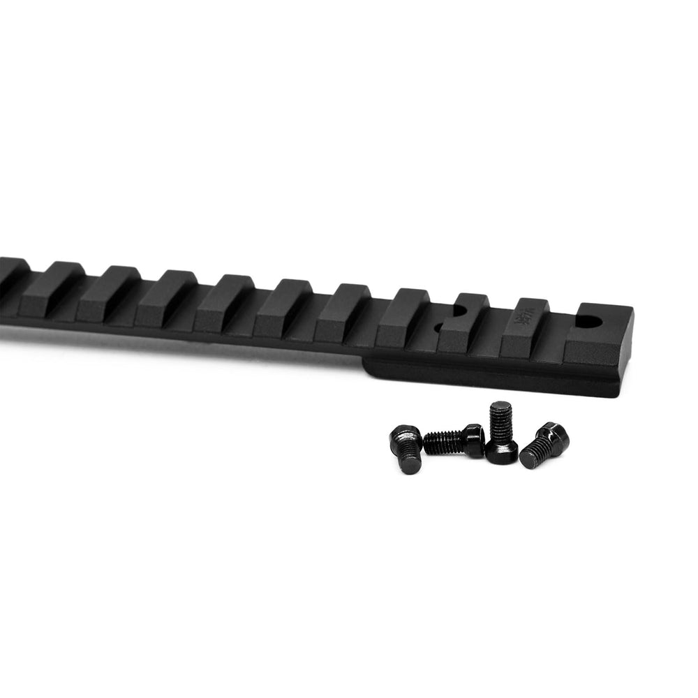 WARNE Vapor Rail 20MOA Ruger AMER LA side view for reliable mounting and streamlined handling.