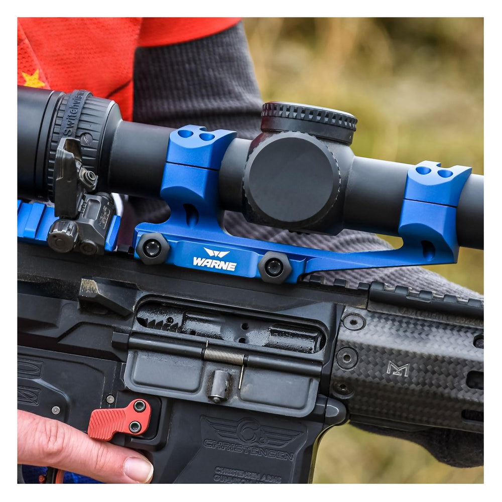 WARNE XSKEL1BU Gen 2 CNC precision machined 6061 aluminum blue delivers precise fit and durability.