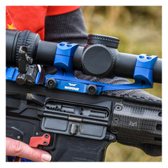 WARNE XSKEL1BU Gen 2 CNC precision machined 6061 aluminum blue delivers precise fit and durability.