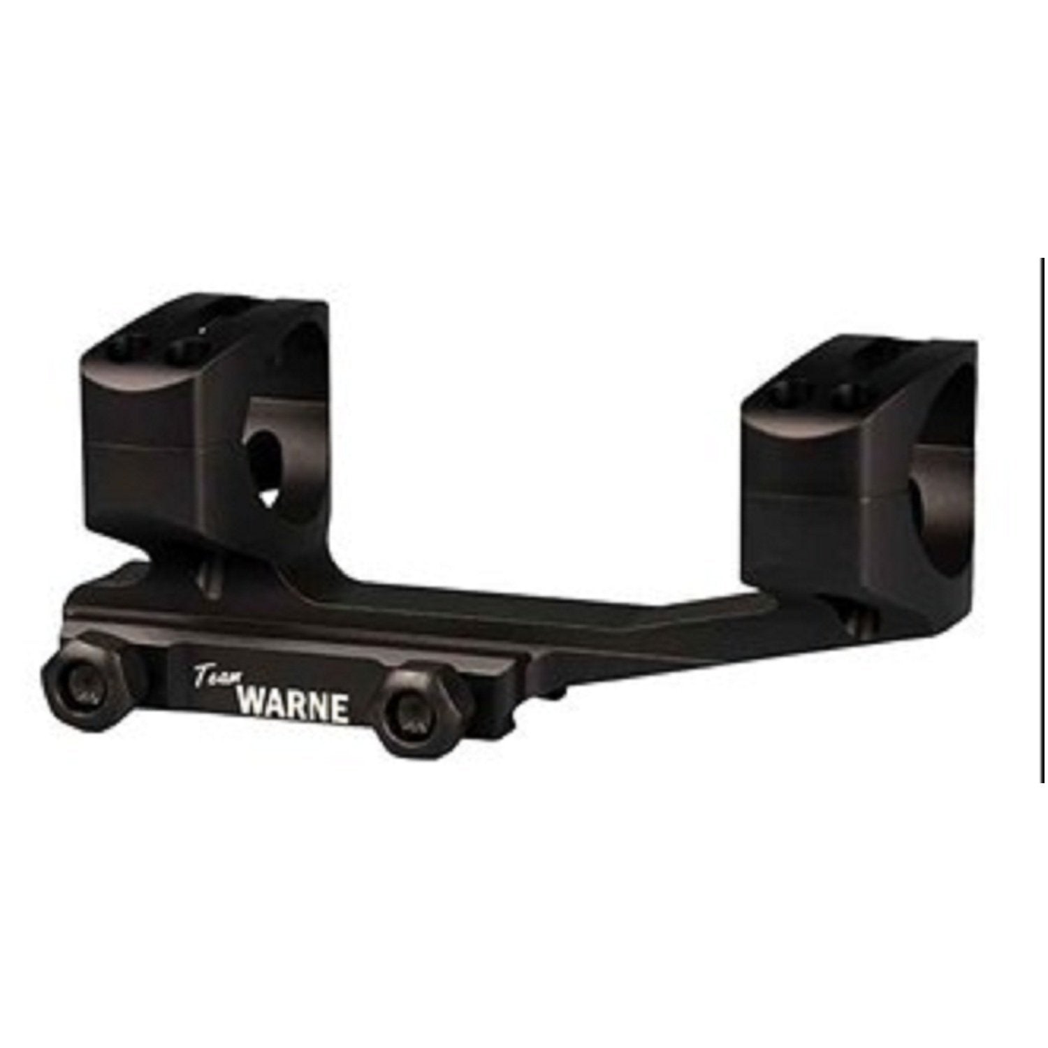 Warne XSKEL1TW extended MSR mount demonstrates lightweight skeletonized design for improved eye relief.