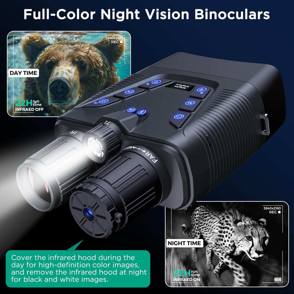 WASOCA Night Vision Goggles tactical light provides illumination or signaling in darkness.