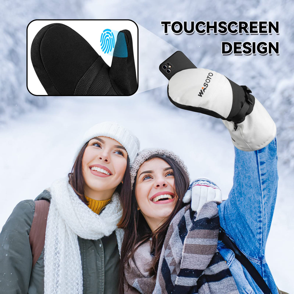 Wasoto action shots show skiing or hiking with reliable heat.