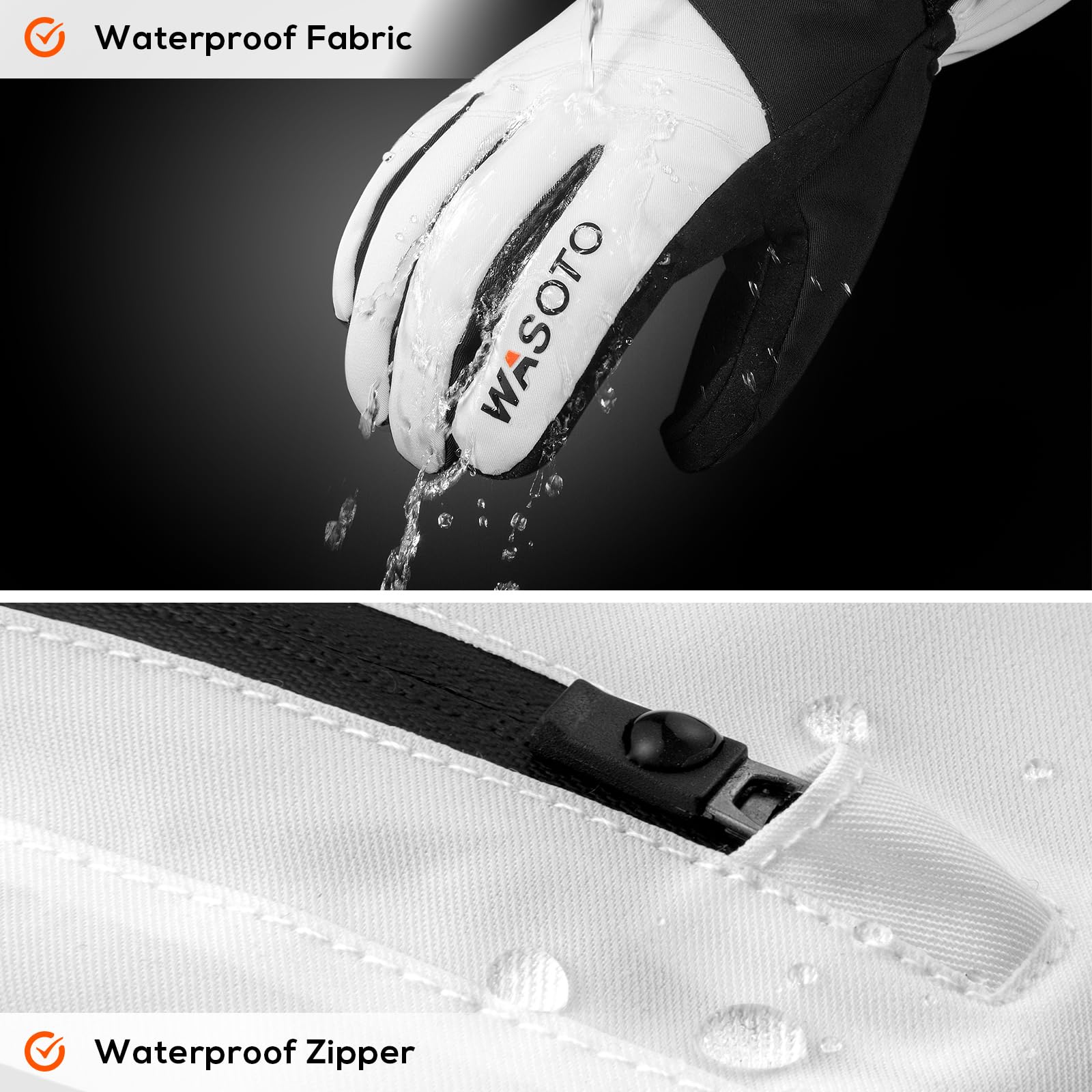 WASOTO heated gloves ergonomic fit design ensures comfortable movement