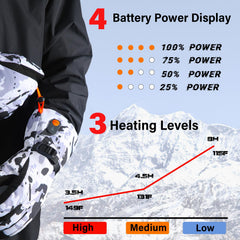 Wasoto heated gloves palm fiber provides wear resistance and grip
