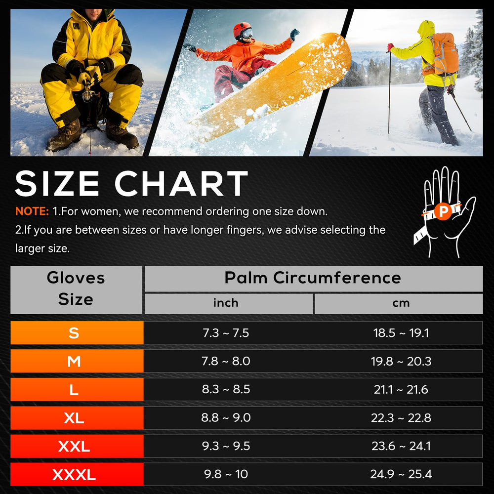 WASOTO touchscreen-ready heated gloves allow device use without removal.