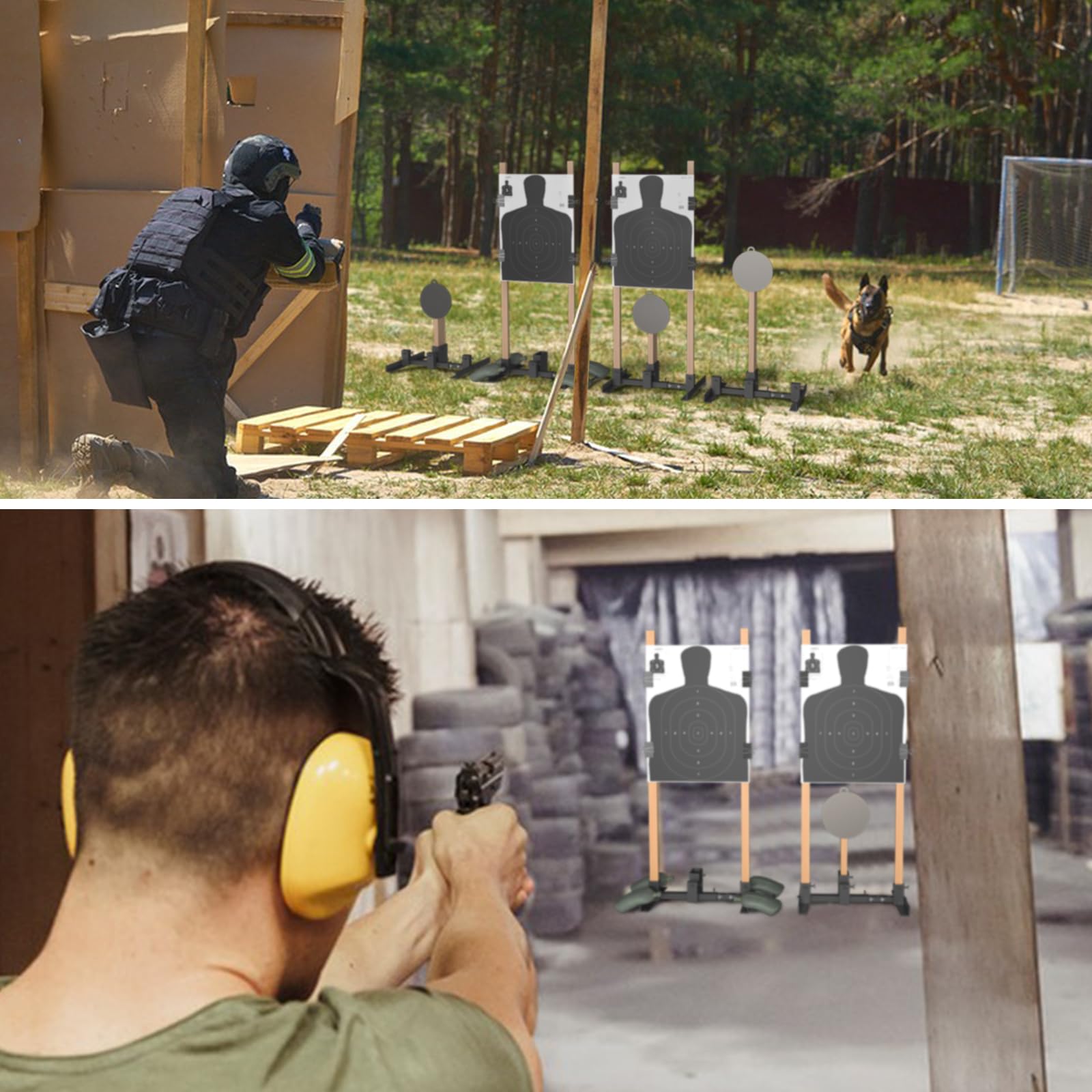 Wasoyun 2-pack target stand kit ideal for clubs and home training.