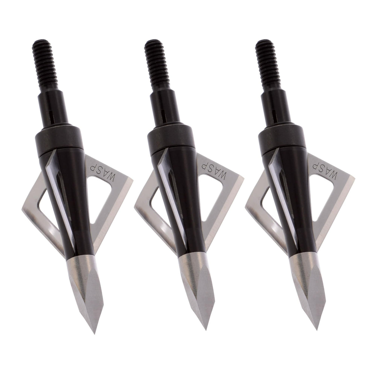 Wasp Archery Boss SST 3-Blade Broadhead assembled for field-point-like flight and deep penetration.
