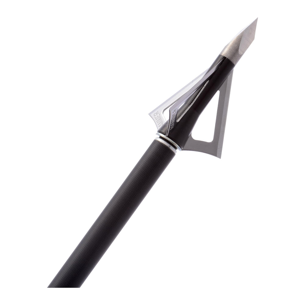 Wasp Archery Hammer SST 125gr blade closeup—sharp, precise edges boost penetration potential.