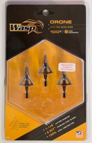 Wasp Drone 125gr 1.125-inch cutting diameter for clean entry.