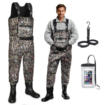 wasserflux chest waders waterproof 4mm neoprene for dry warmth in cold rivers