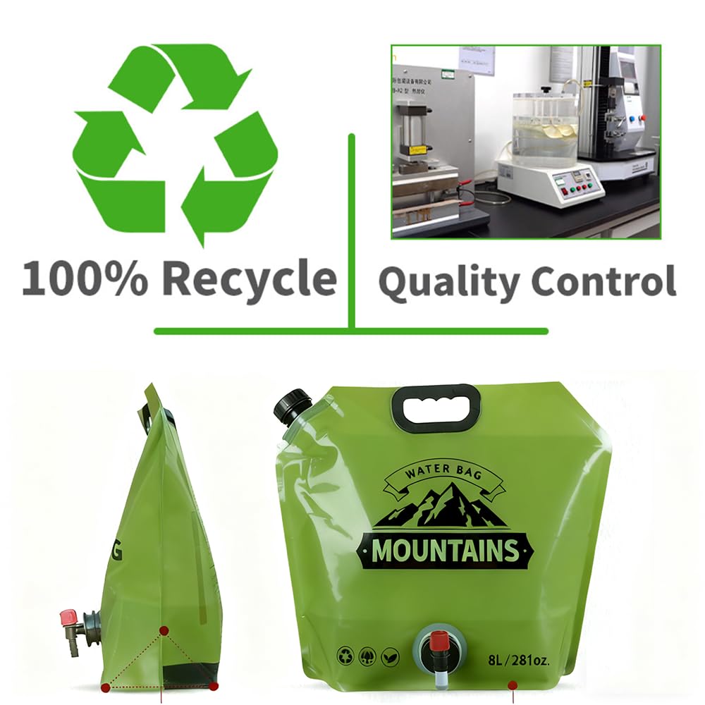 Water bag versatile container suitable for beer and other beverages