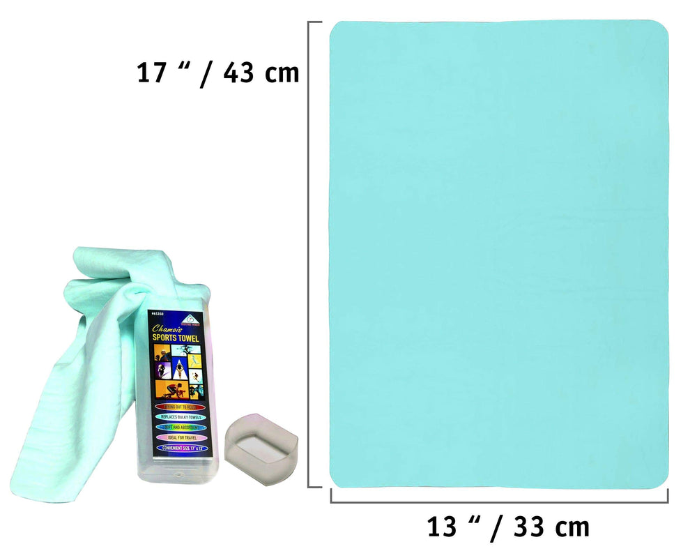 Water Gear Chamois Towel great for gym, beach, and travel
