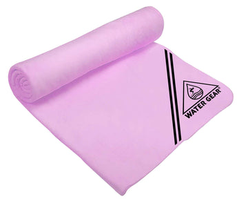 Water Gear Chamois Towel quick-dry in action after a gym session