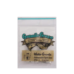 Water Gremlin ZPSS-4 Gremlin Green removable split shot on line for easy adjustments