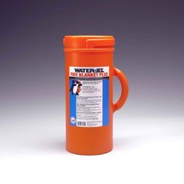 Water Jel Fire Blanket Plus 7260 in use for emergency first aid and burn cooling
