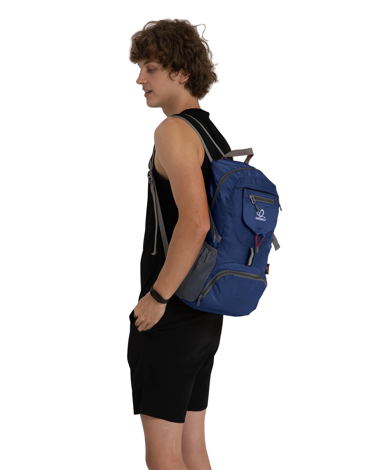 Waterfly packable backpack ideal for airline travel and carry-on use