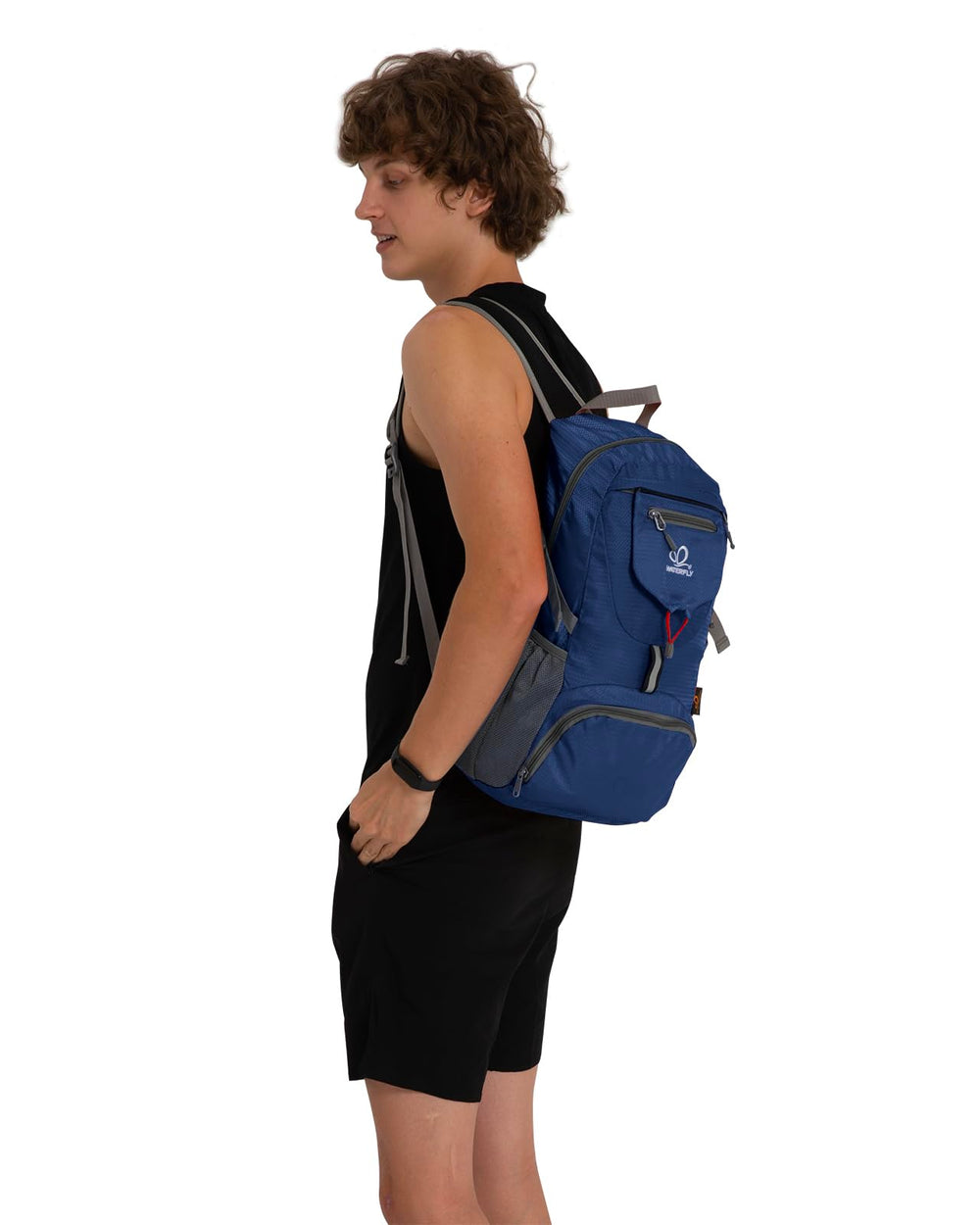 Waterfly packable backpack ideal for airline travel and carry-on use