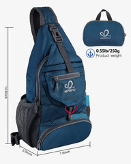 WaterFly breathable mesh back panel supports cool, comfortable wear on hikes.