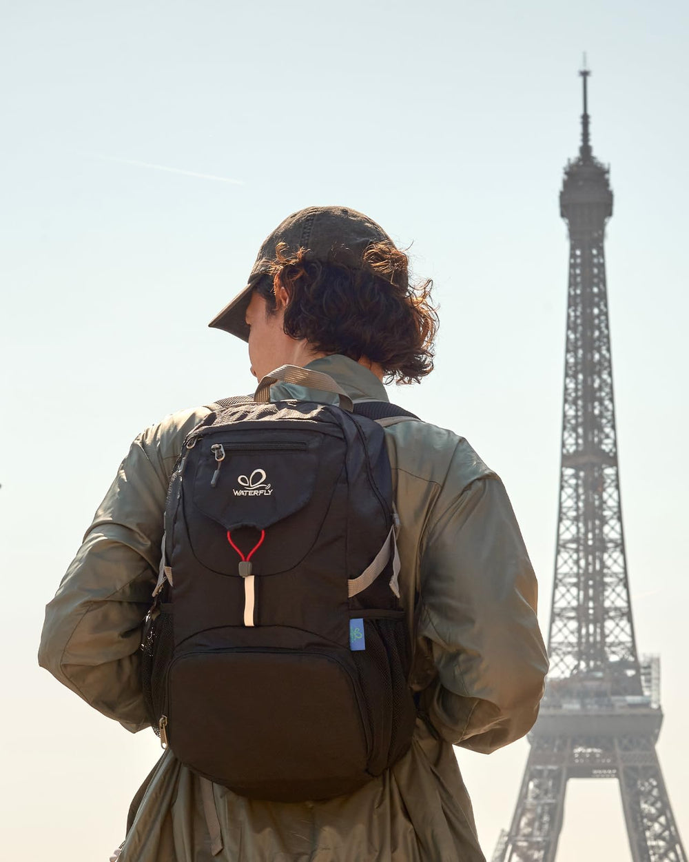 Waterfly day-use backpack suitable for hiking and camping adventures