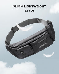 Waterfly five-pocket design keeps keys, cards, and phone neatly organized during travel.