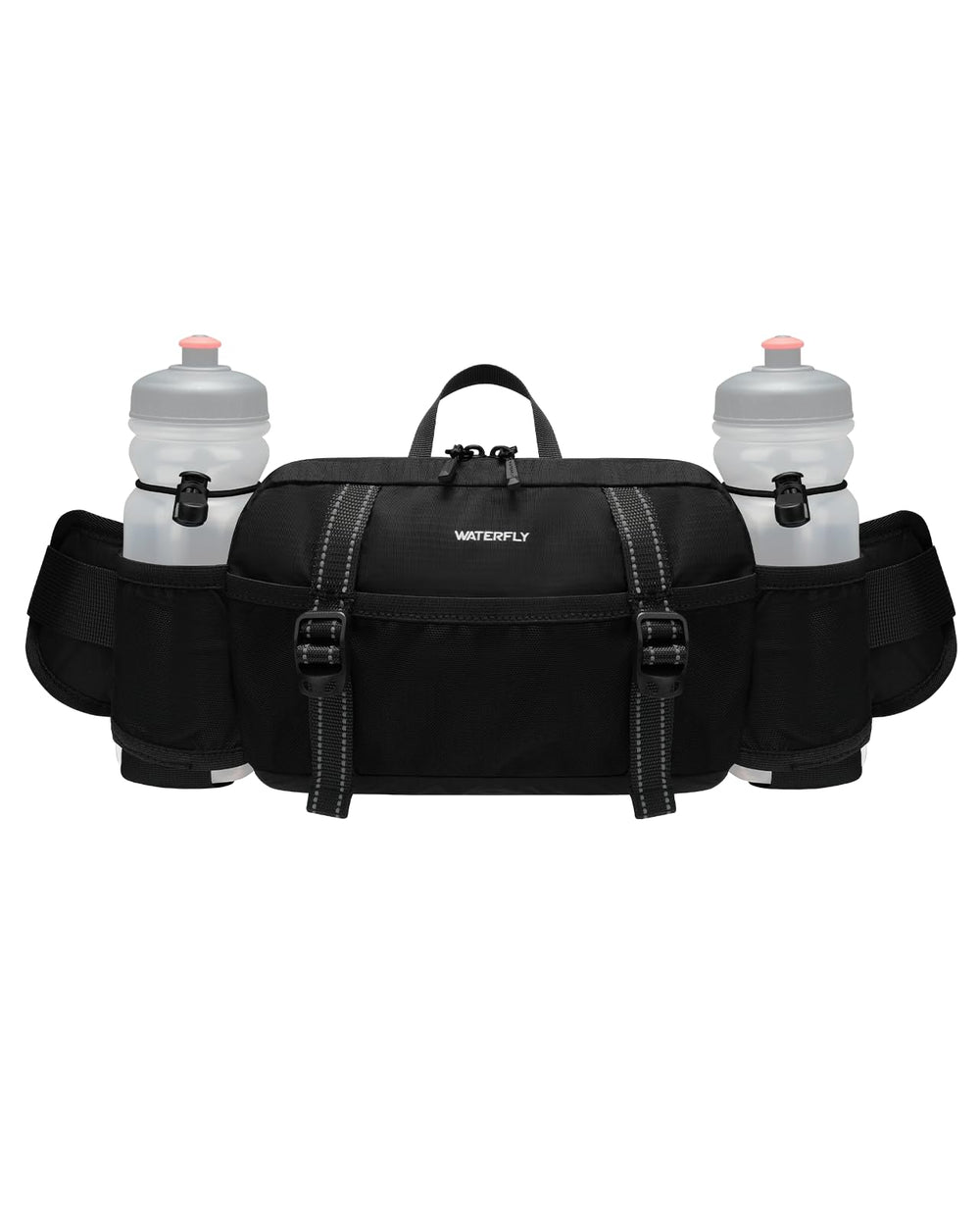Waterfly large hiking fanny pack 3L offers compact storage for day trips.