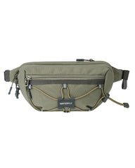 Waterfly lightweight small fanny pack, front view for compact daily carry.