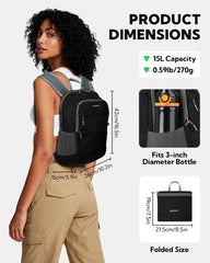 Waterfly packable backpack made of durable nylon for outdoor use
