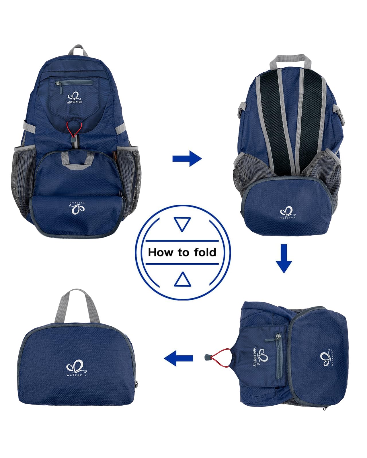 Removable zipper pocket adds versatile storage during camping trips.