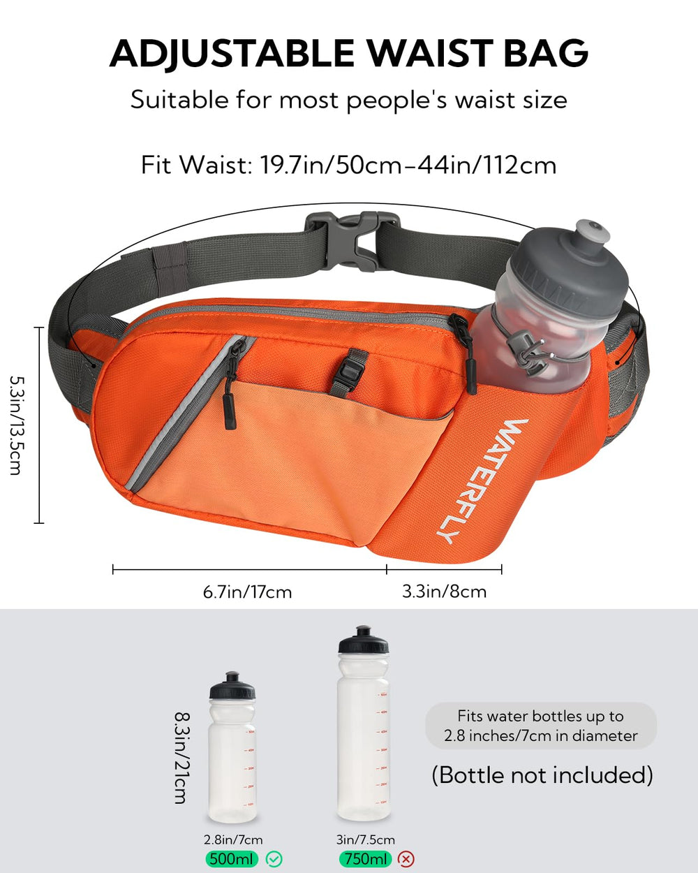 WATERFLY reflective strip boosts visibility during night activities