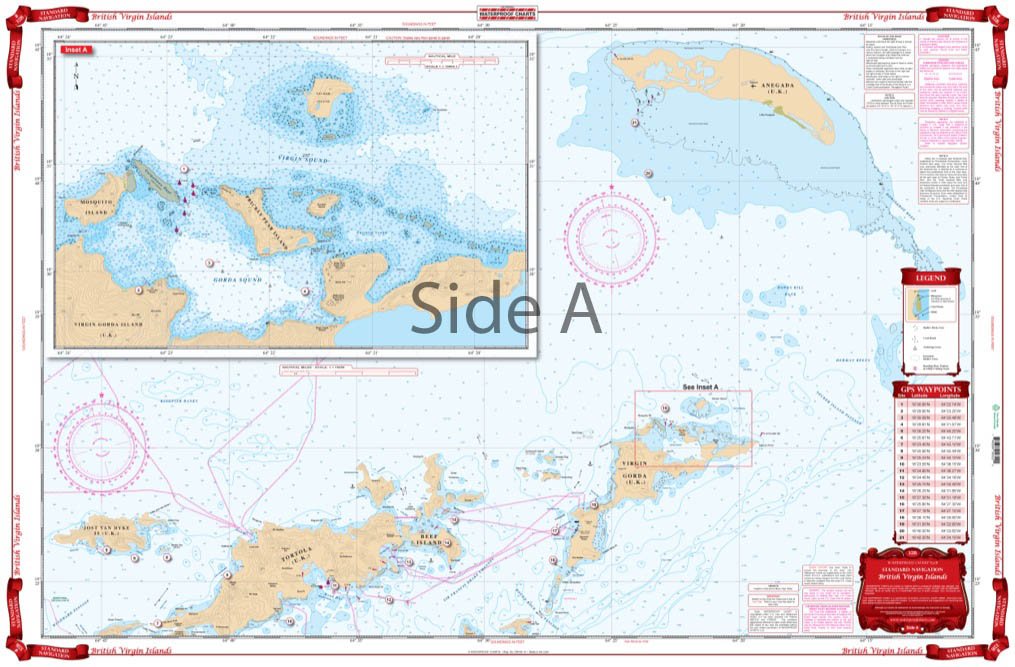 Waterproof Charts 32B British cover image, durable navigation map for open-water planning.