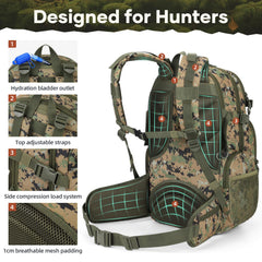 Rain cover attached for all-weather protection