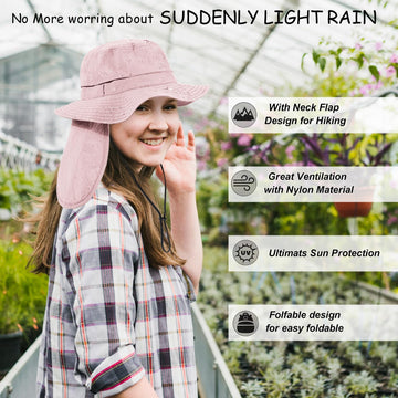 Ideal for hiking, safari, fishing, and gardening